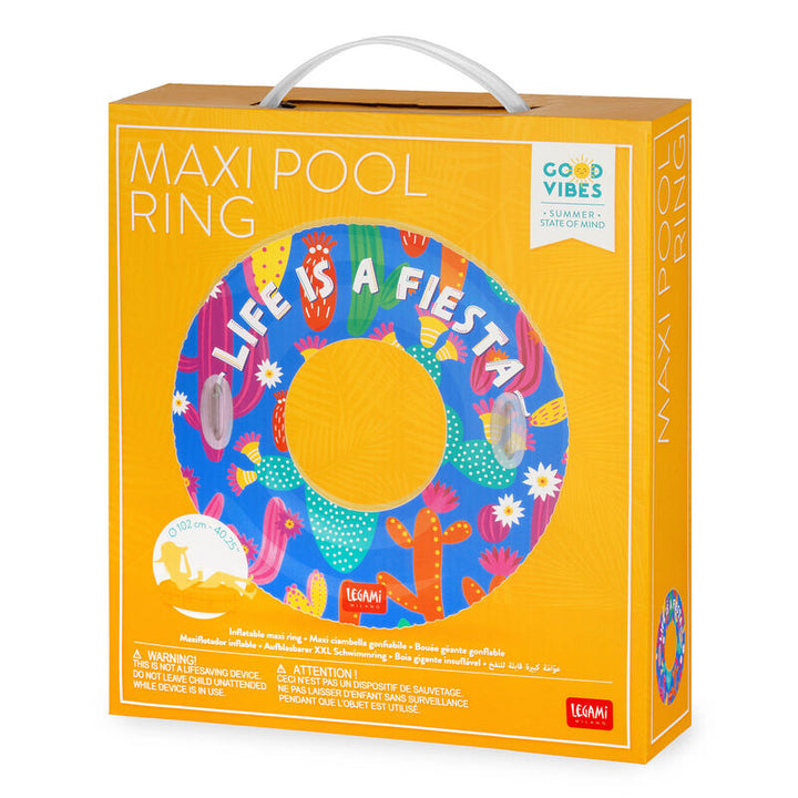Maxiflotador Inflable para la Piscina - Cactus