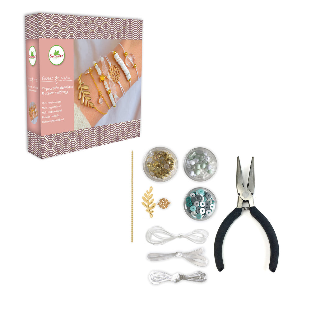 Atelier de bijoux - Pulseras multifilas