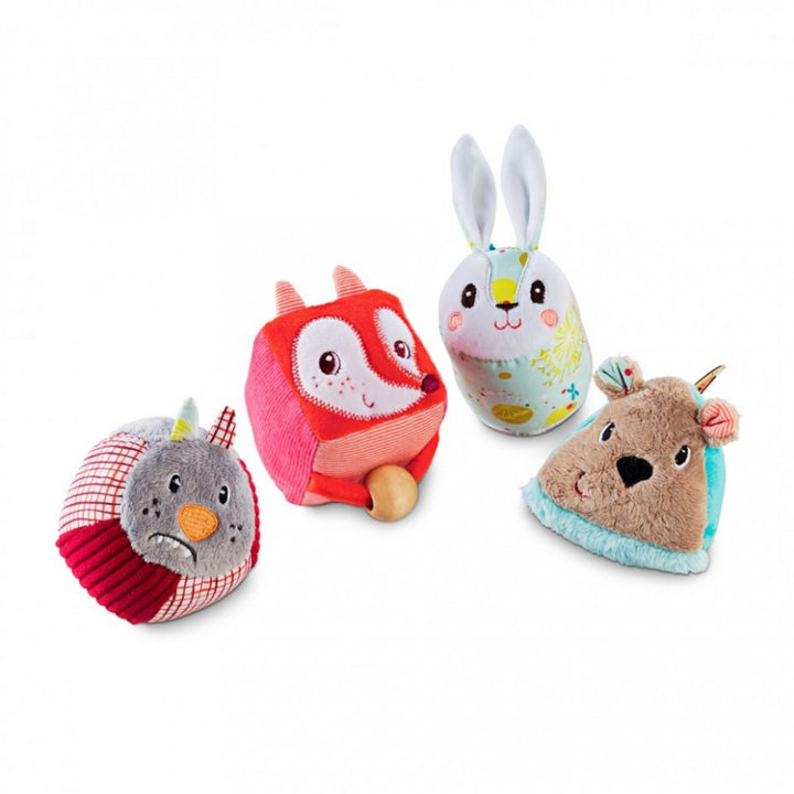 Set de 4 figuras del bosque