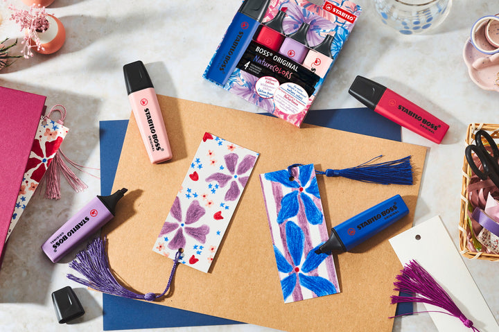Estuche 10 Stabilo Boss Nature Colores Wildflower Edition