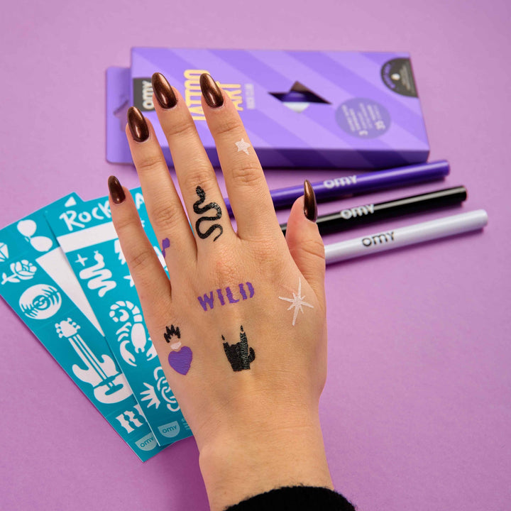 Tattoos Temporales Rock Club
