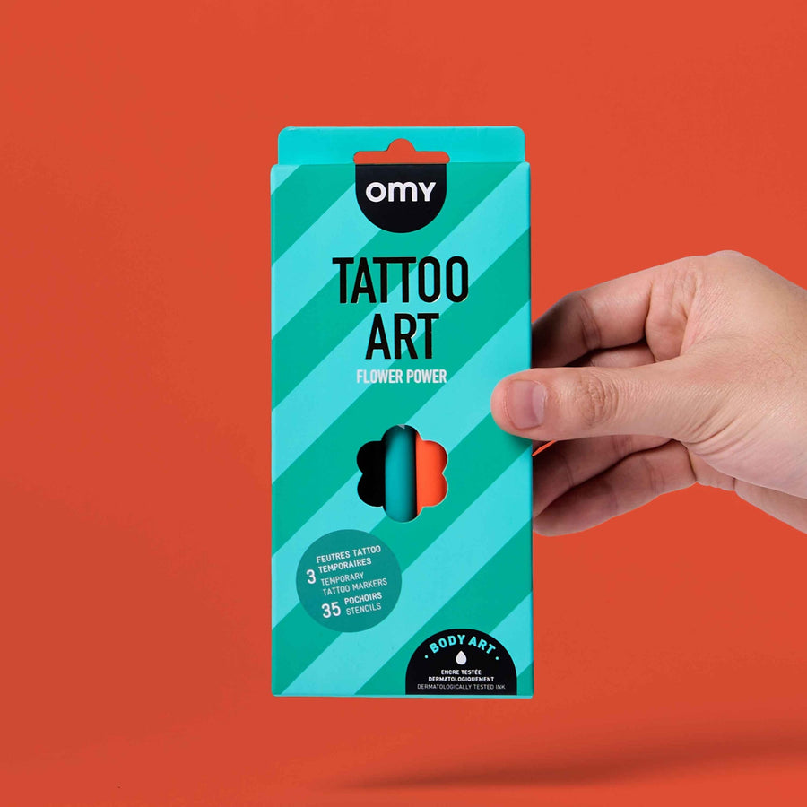 Tattoos Temporales Flower Power