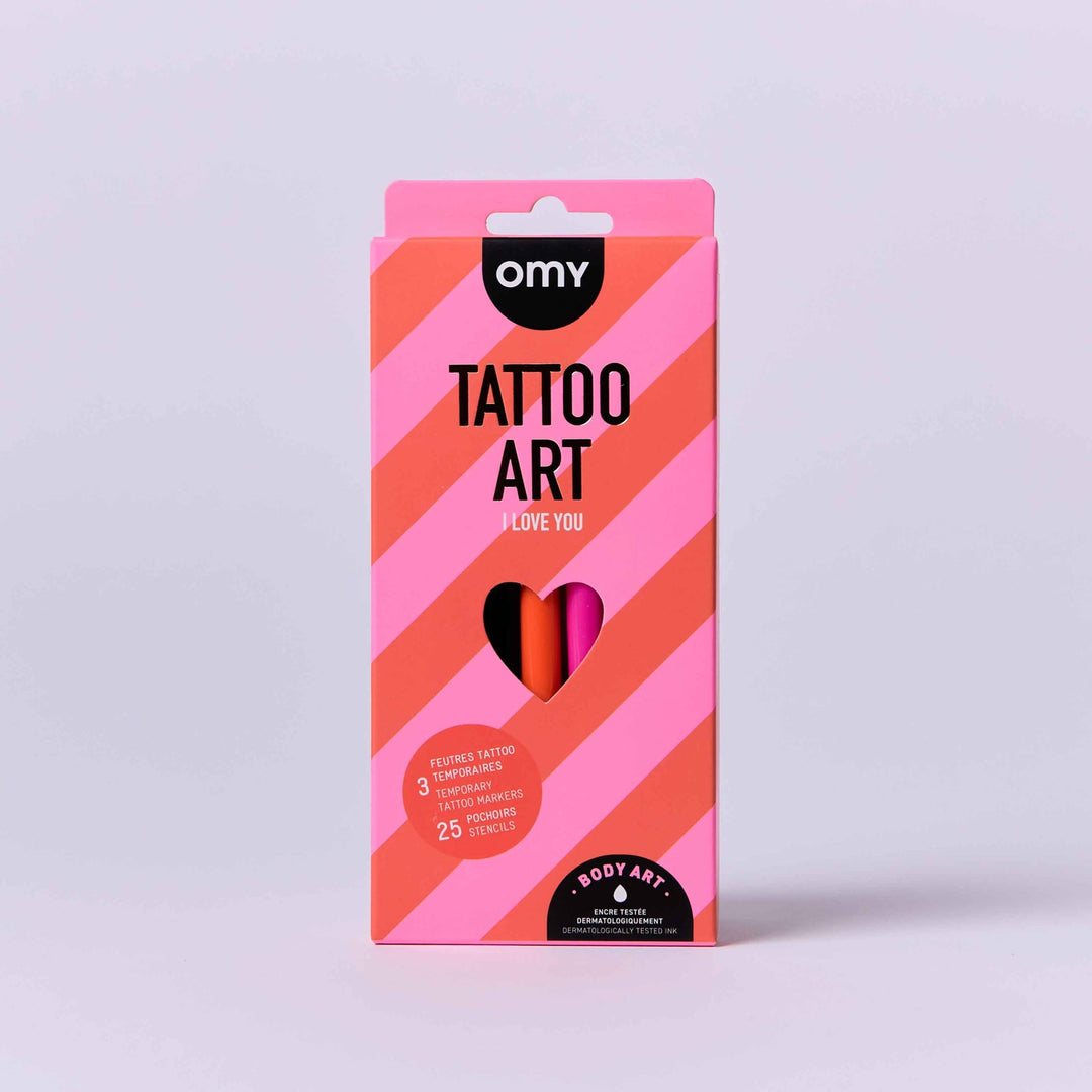 Tattoos Temporales I Love You