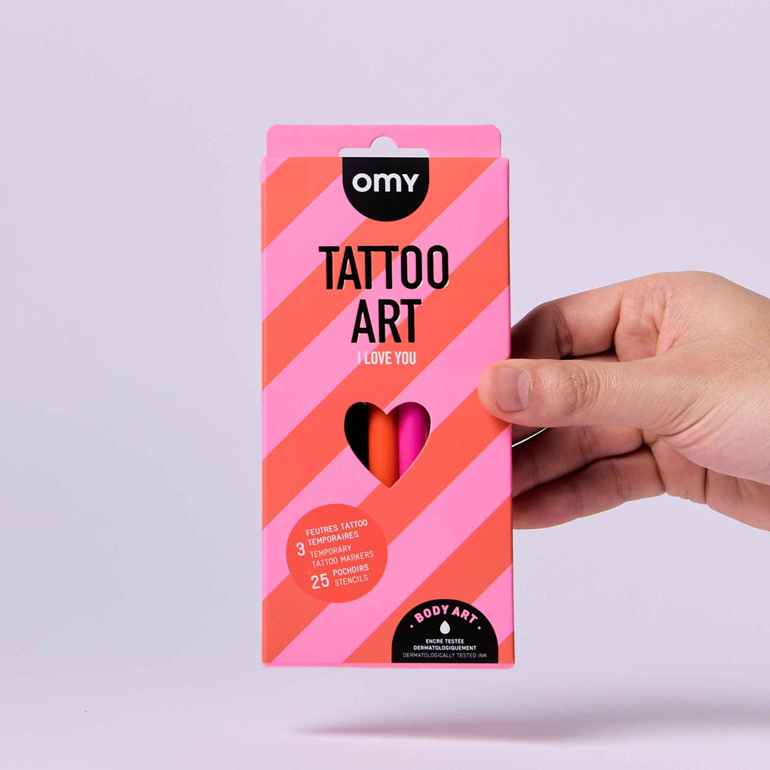 Tattoos Temporales I Love You