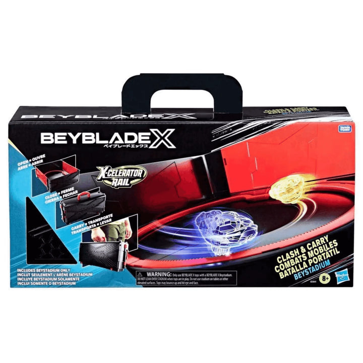 Estadio Portátil Beyblade X - Arena de Batalla Clash & Carry