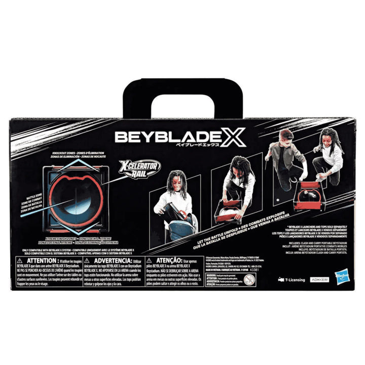 Estadio Portátil Beyblade X - Arena de Batalla Clash & Carry