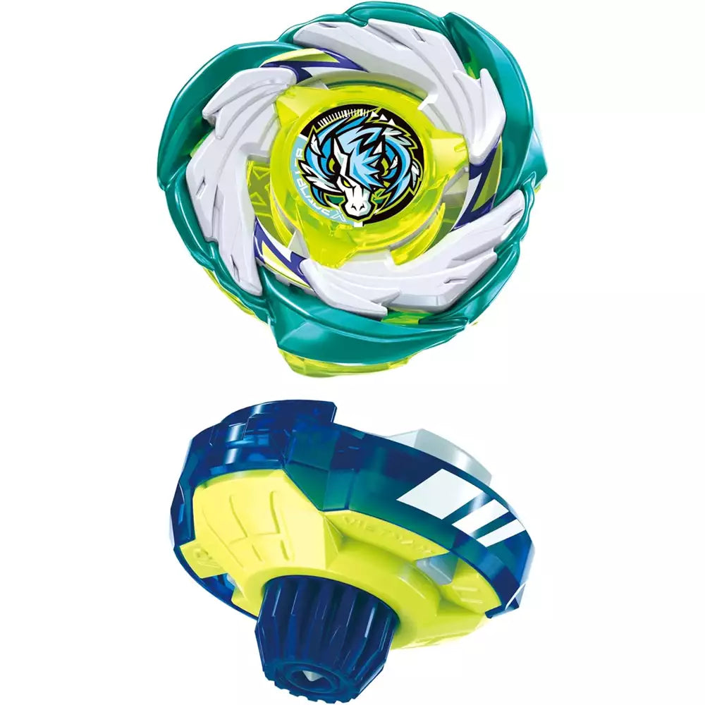Beyblade X Set de Lanzador Verde con Peonza Blast Pegasus A Tr