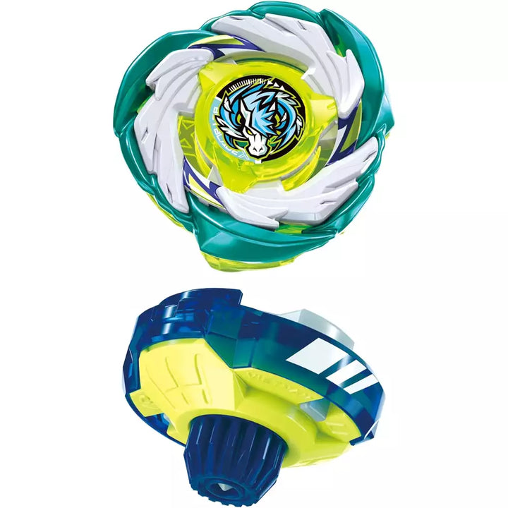 Beyblade X Set de Lanzador Verde con Peonza Blast Pegasus A Tr