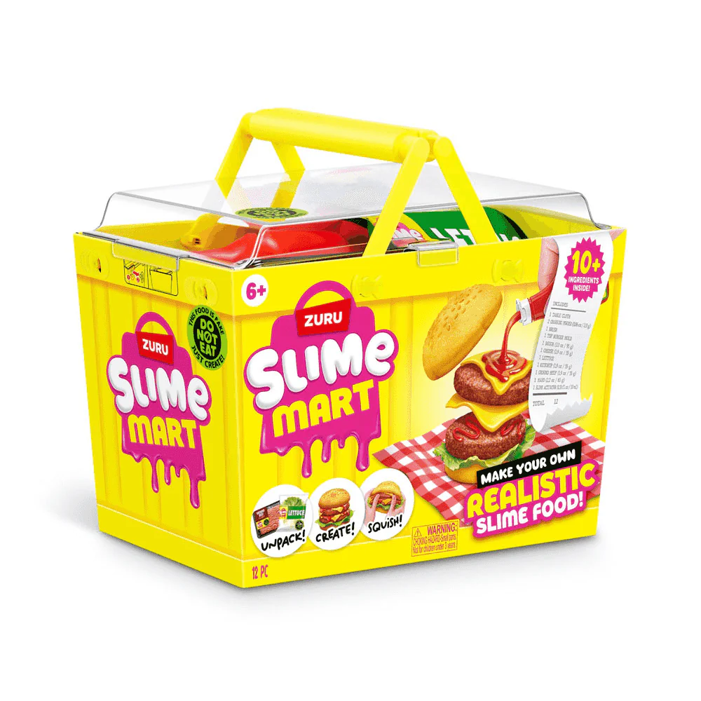 Cesta de la compra Slime Mart con Comida