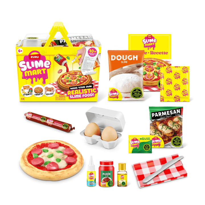 Cesta de la compra Slime Mart con Comida