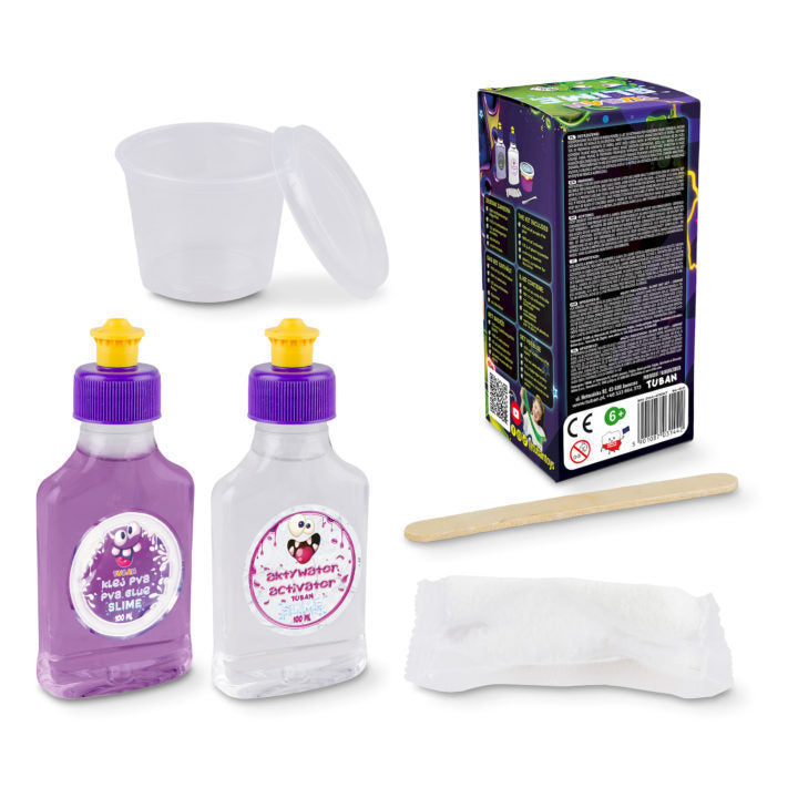 Kit DIY Slime Glow in the dark