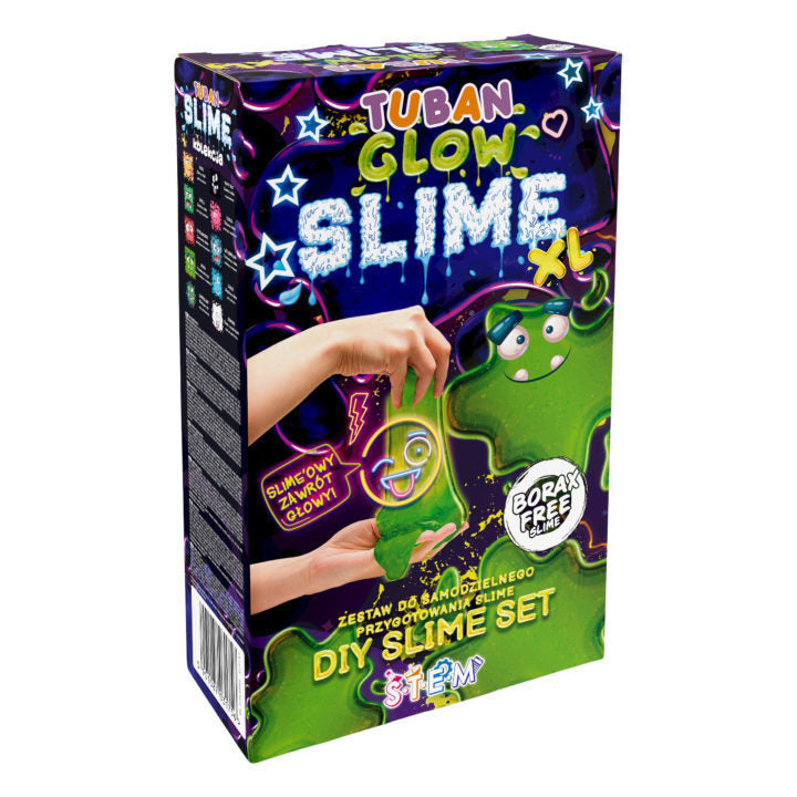 DIY Slime Glow in the Dark XL