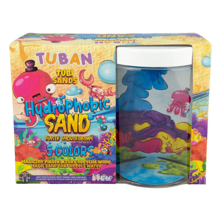 Conjunto Hydrophobic Sand 5 colores con acuario