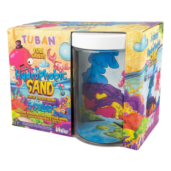 Conjunto Hydrophobic Sand 5 colores con acuario