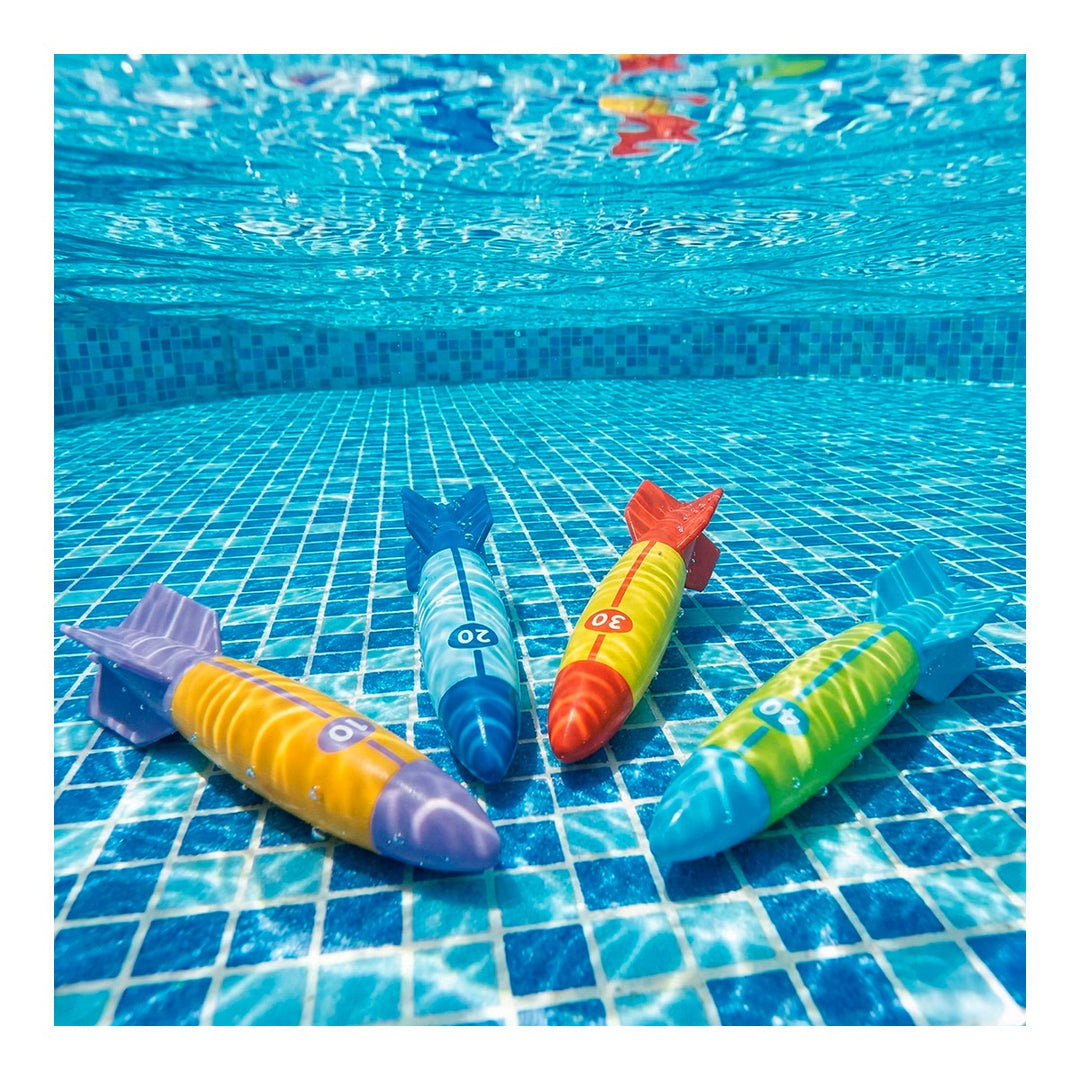 Juego acuático Torpedos 4 colores