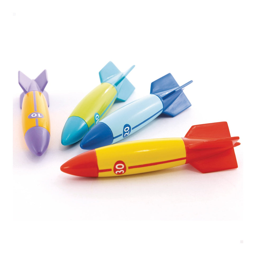 Juego acuático Torpedos 4 colores