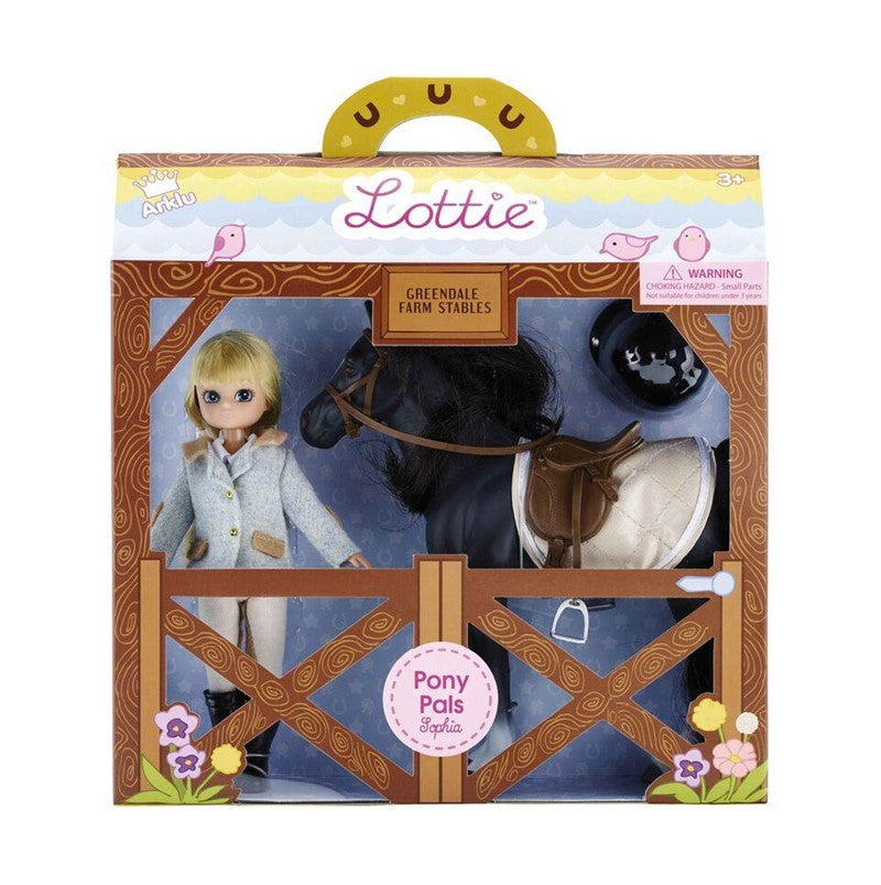 Conjunto de Pony y Lottie "Pony Club"