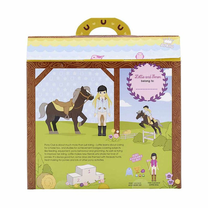 Conjunto de Pony y Lottie "Pony Club"