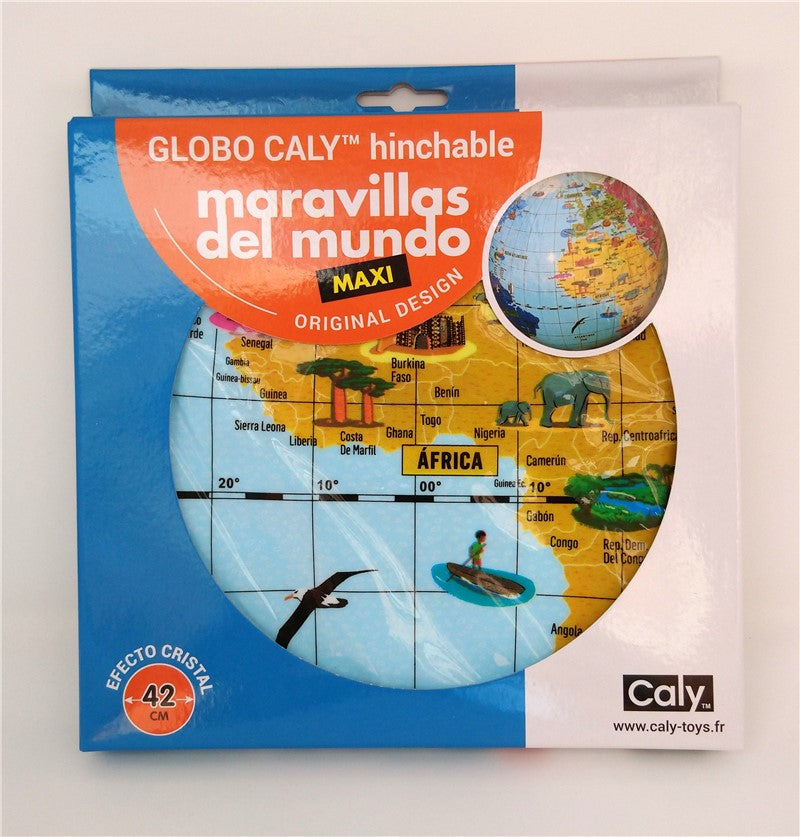 Globo Maravillas del mundo 42 cm