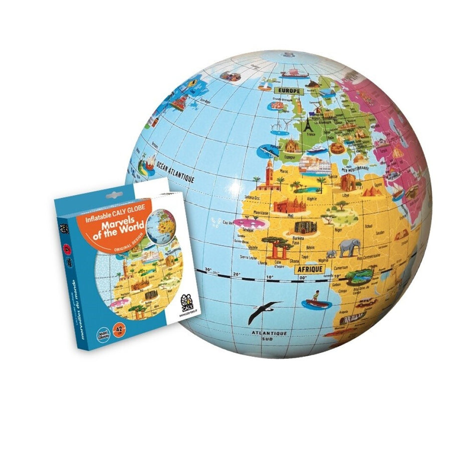 Globo Maravillas del mundo 42 cm