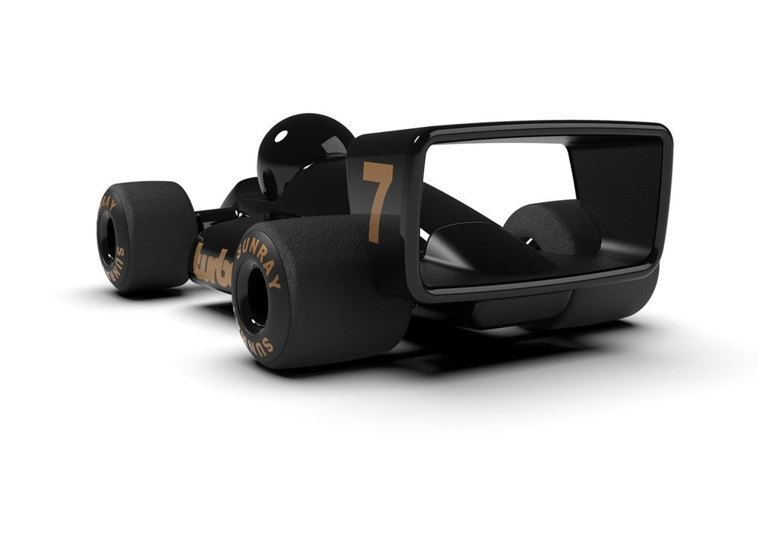 Coche de carreras - Verve Turbo Jet. Color Negro