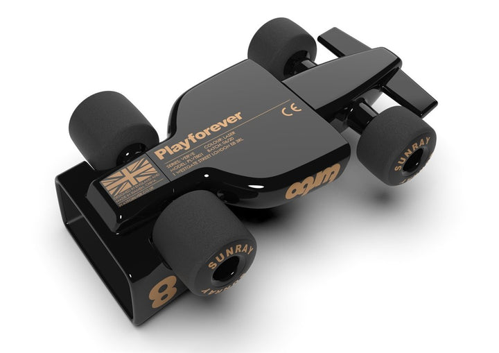 Coche de carreras - Verve Turbo Jet. Color Negro