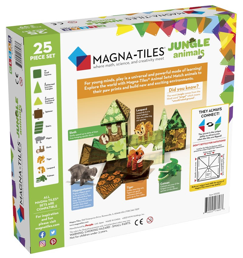 MAGNA-T Jungle Animals Set 25pcs