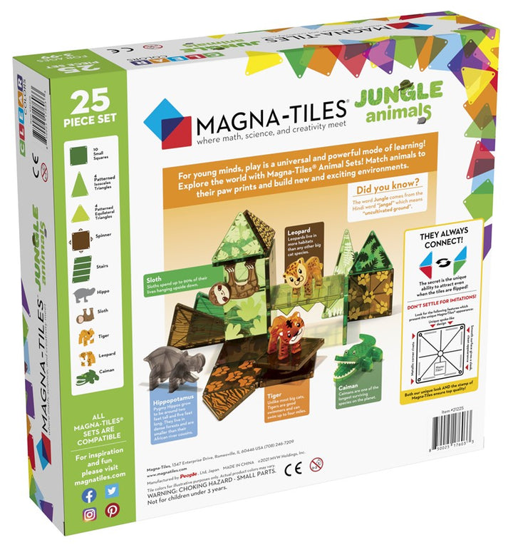 MAGNA-T Jungle Animals Set 25pcs