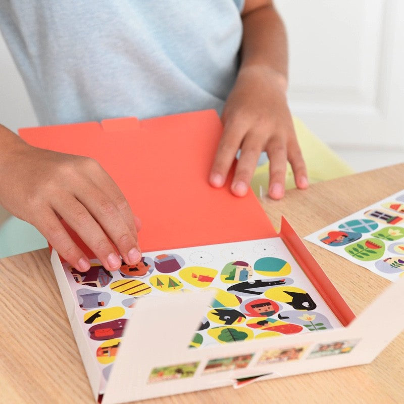 Mis pegatinas Cuentos "Ricitos de oro"