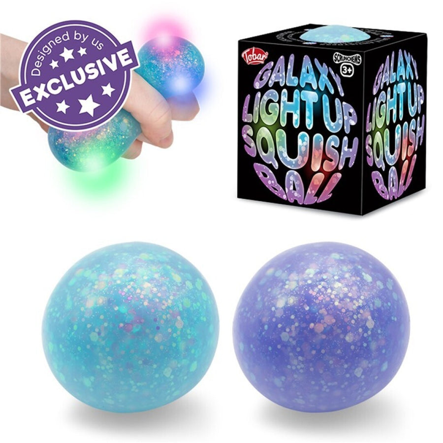 Galaxy Light Up Squish Ball