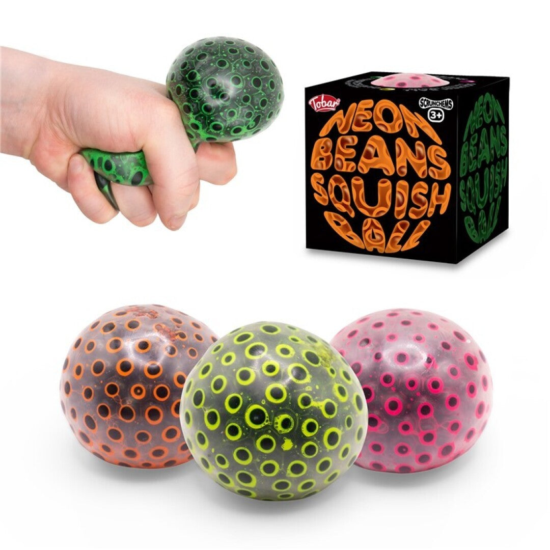 Neon Beans Squishy Ball