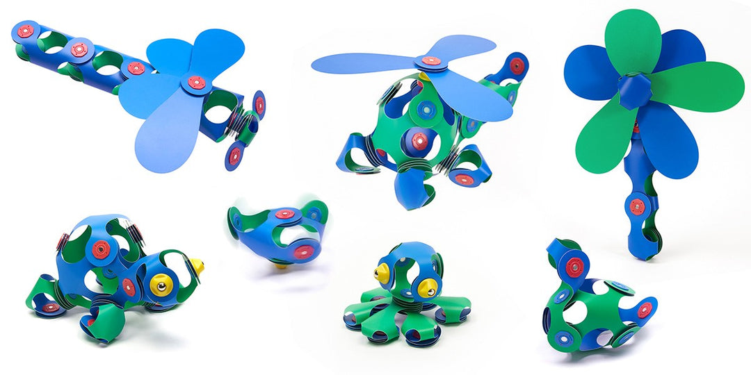 Clixo - Crew Pack - Azul/Verde