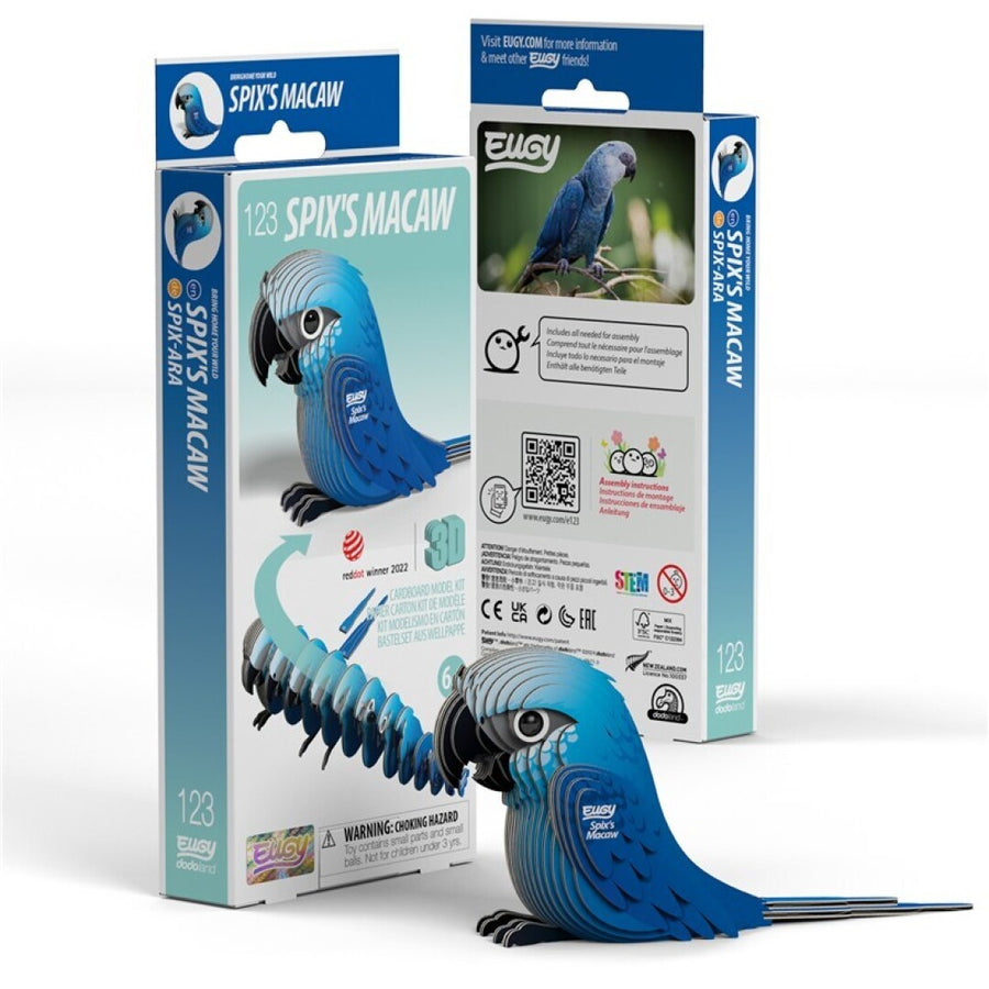 123 Spix`s Macaw (Guacamayo de Spix)