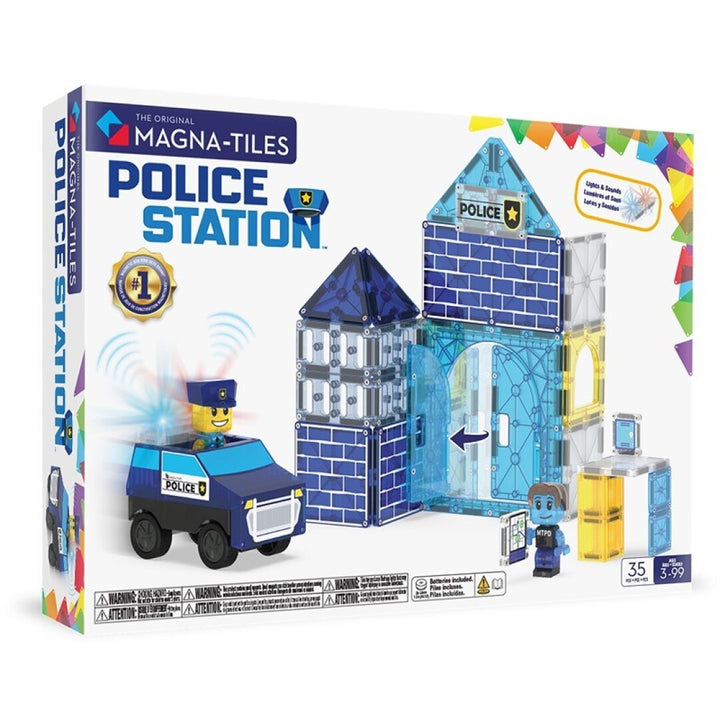 MAGNA-T Police Station Set 35 pcs