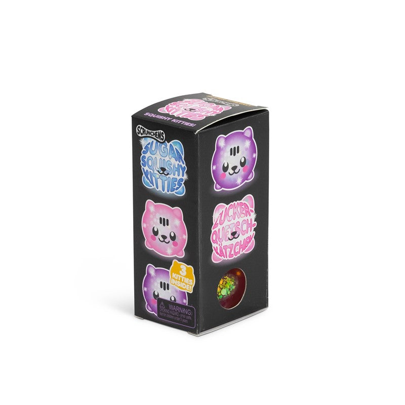 Scrunchems Diddy Sugar Squishy Kitties 3 piezas