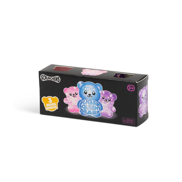 Scrunchems Diddy Sugar Squishy Bears 3 piezas