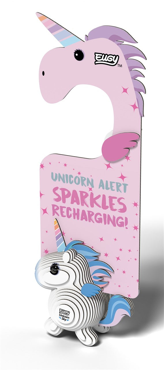 D069 Colgador de puerta Unicorn Sky