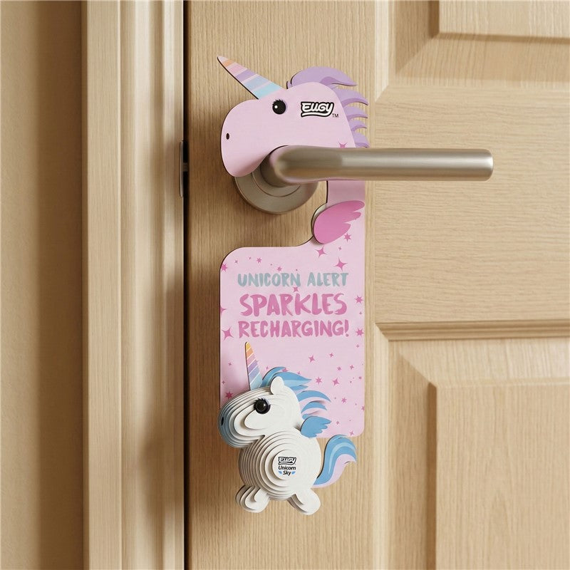 D069 Colgador de puerta Unicorn Sky