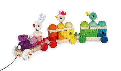 Tren gigante multicolor zigolos