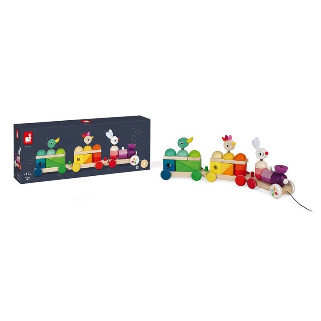 Tren gigante multicolor zigolos