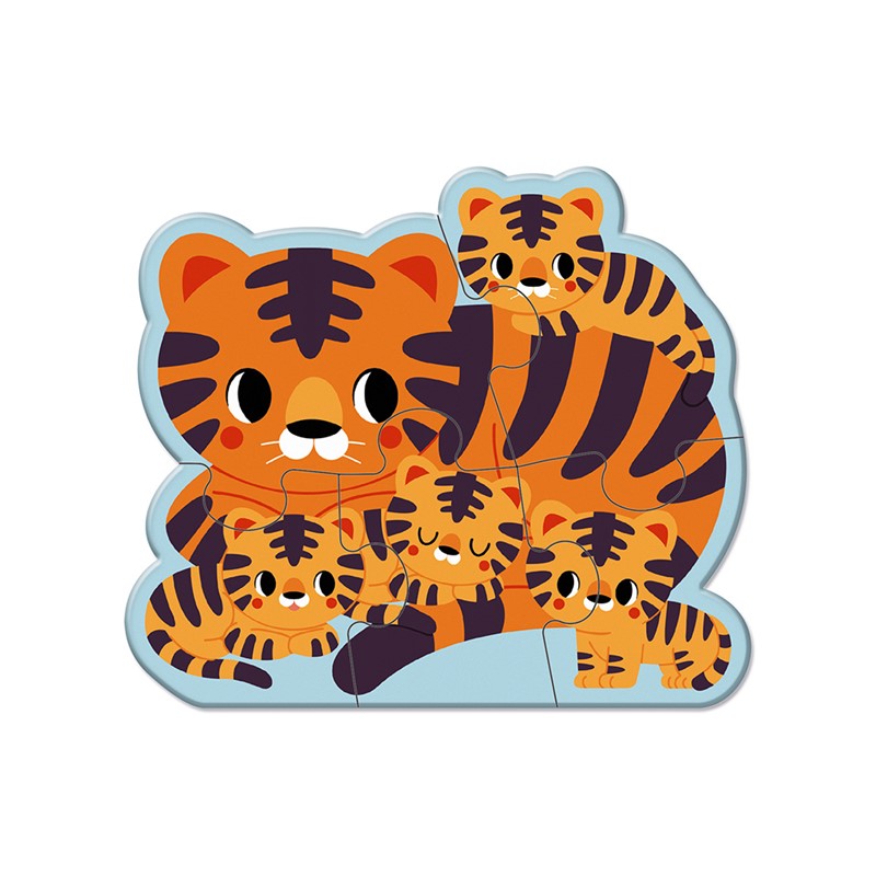 5 puzzles evolutivos animales