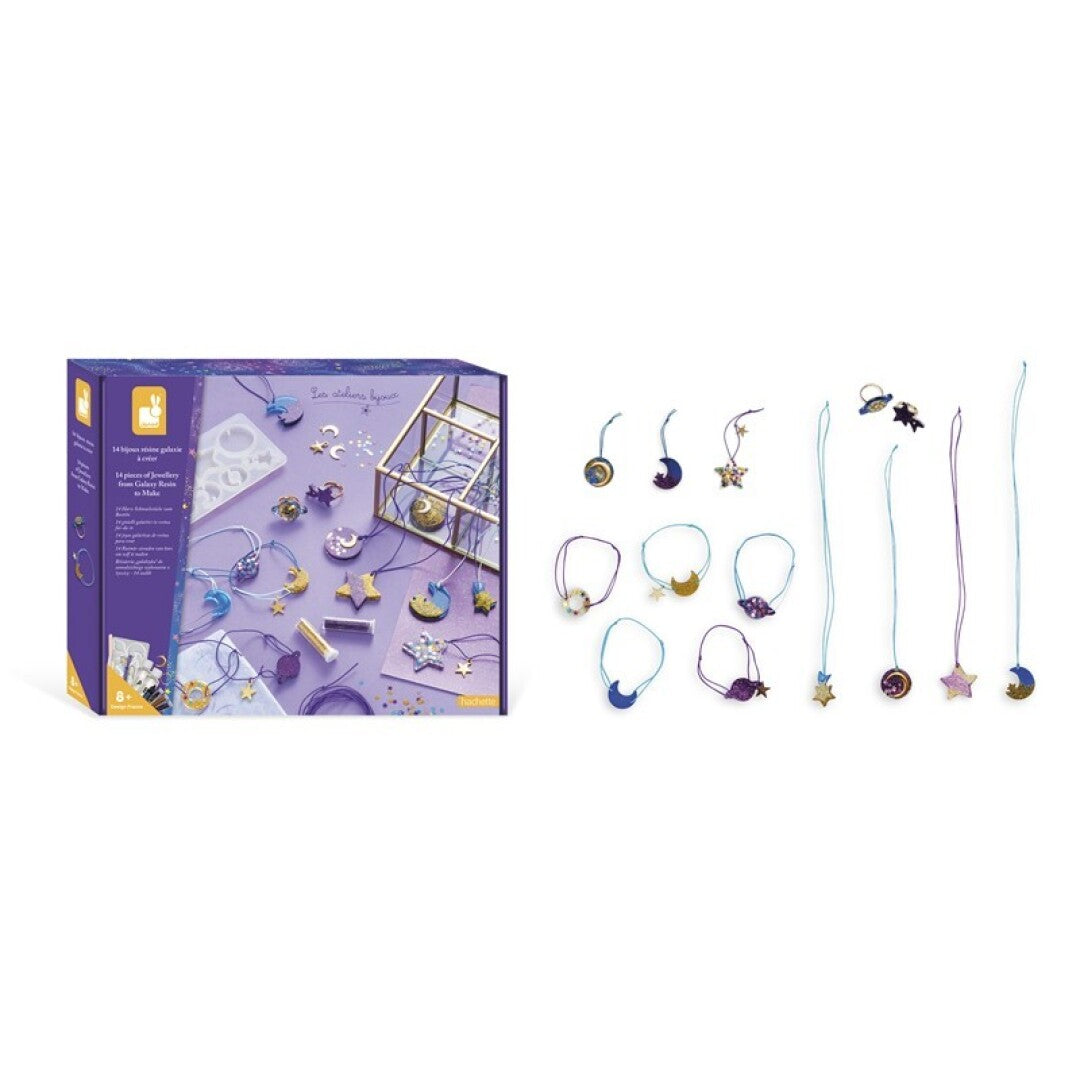 14 joyas galácticas de resina para crear