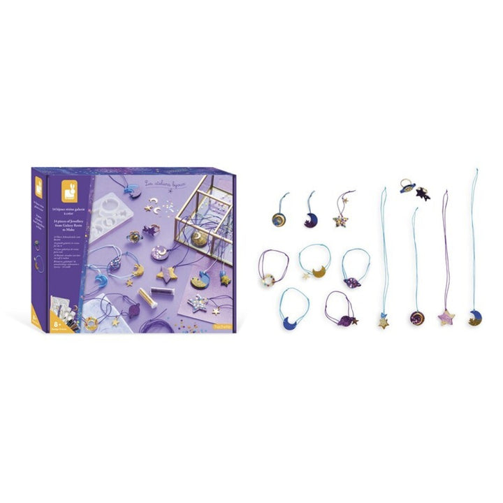 14 joyas galácticas de resina para crear