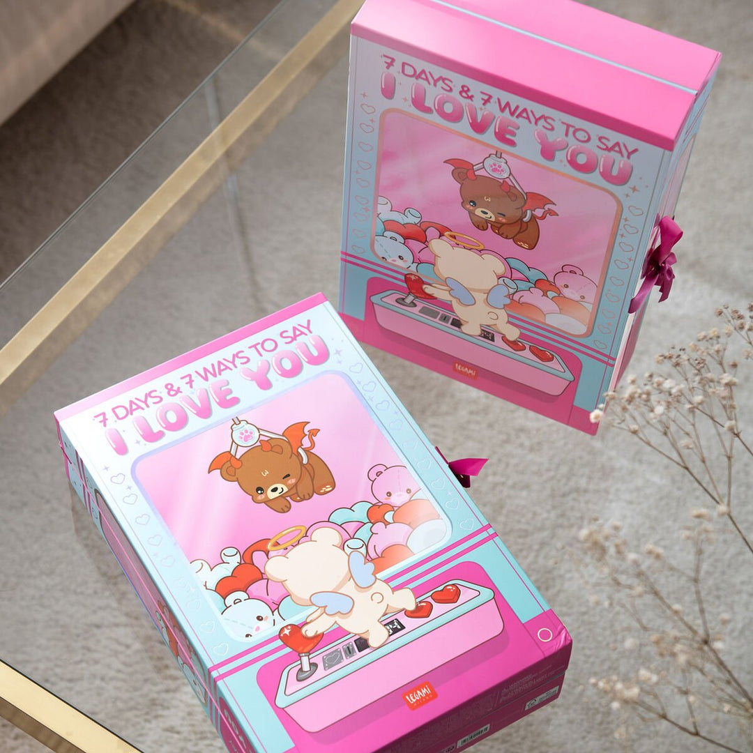 Caja con 7 Sorpresas - 7 Days & 7 Ways to Say I Love You