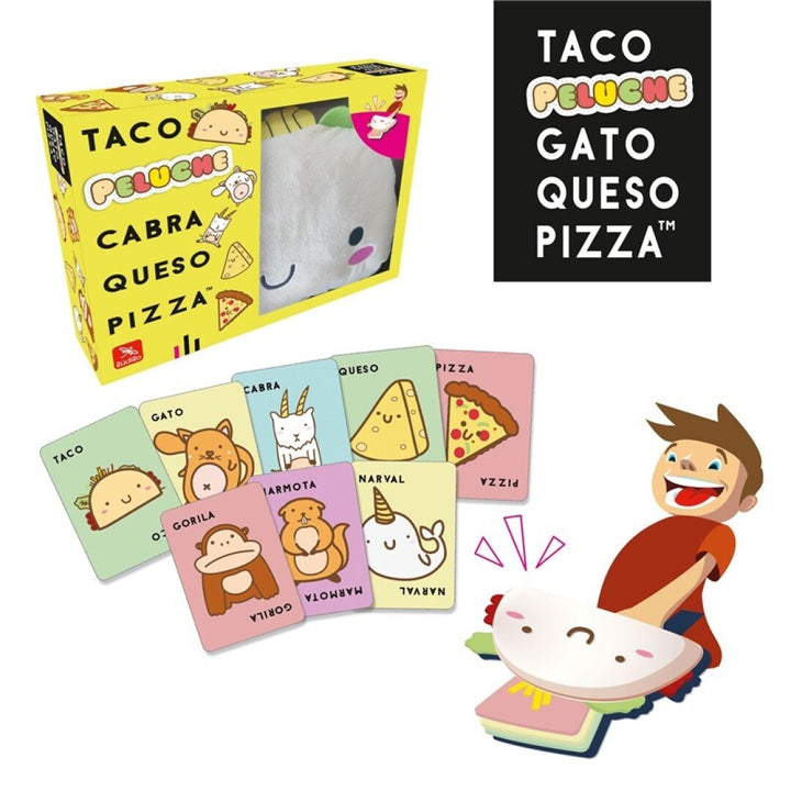 Taco, Peluche, Cabra, Queso, Pizza