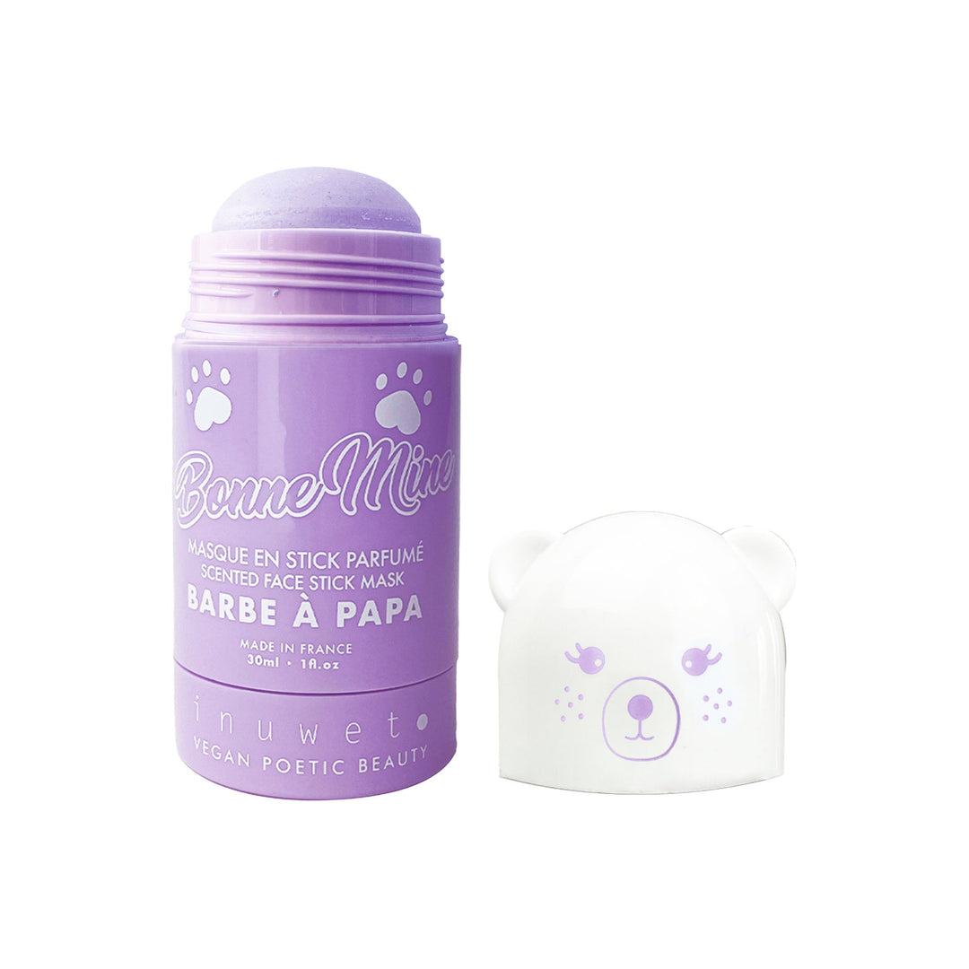 Caja dream morada: Mascarilla facial stick + Crema manos + Bálsamo labial