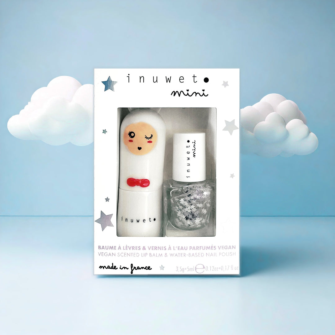 Set de labial + Esmalte de uñas - Algodón de azúcar