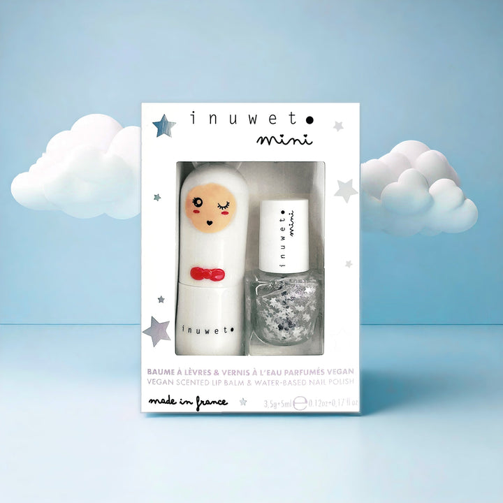 Set de labial + Esmalte de uñas - Algodón de azúcar