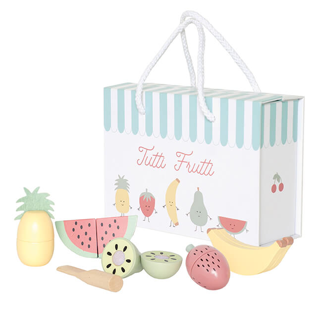 Maleta con Frutas cortadas