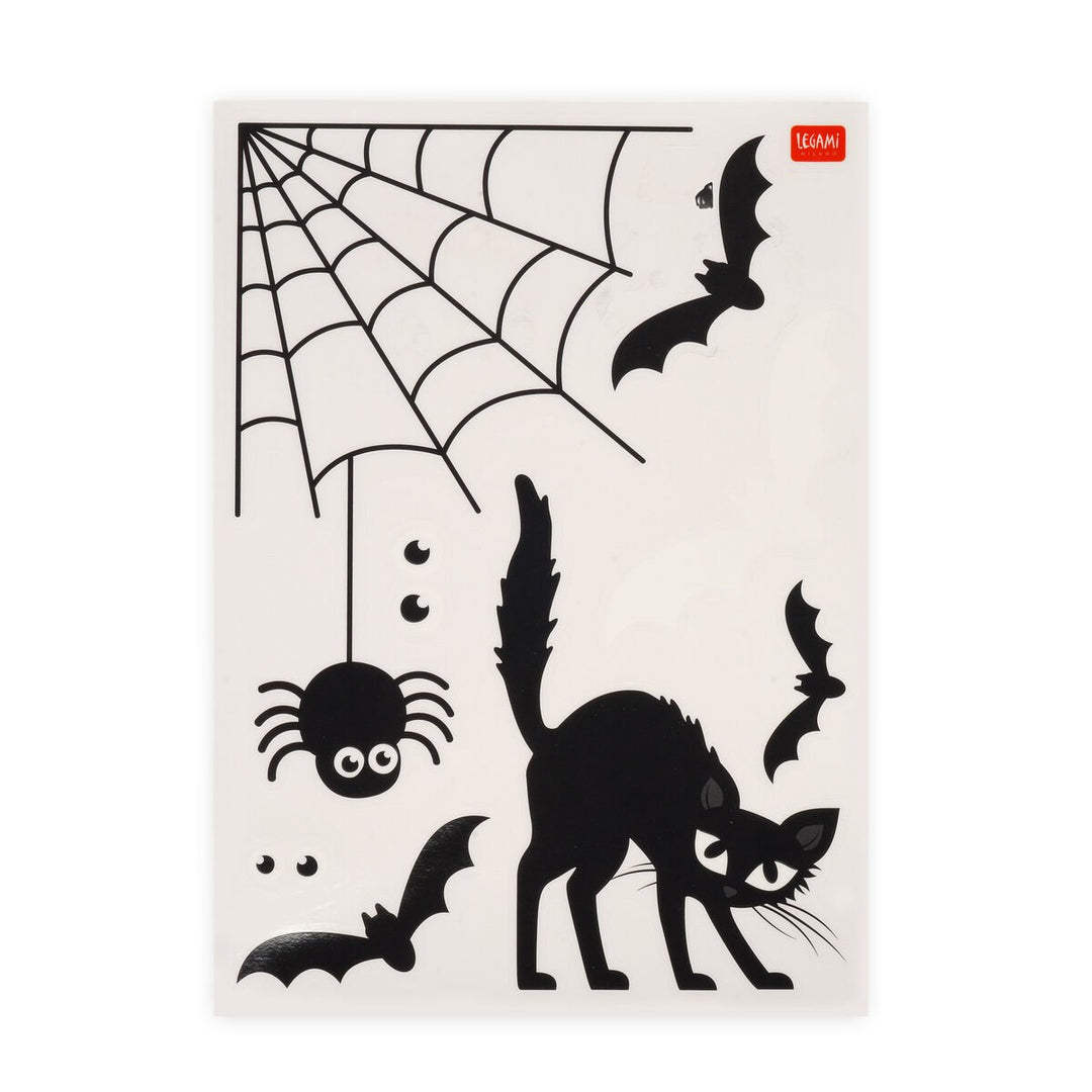 Set de 35 Adhesivos Electrostáticos Para Ventanas - Windo-Wow- Halloween